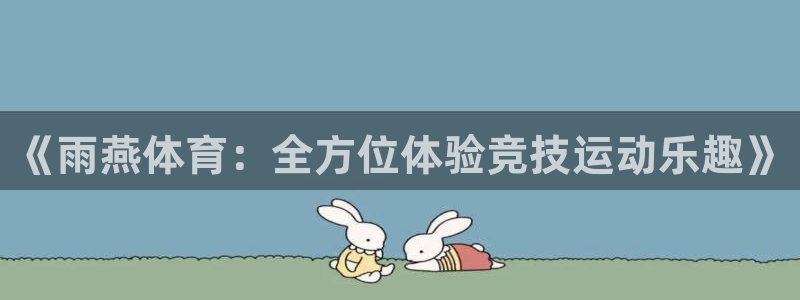 《雨燕体育：全方位体验竞技运动乐趣》